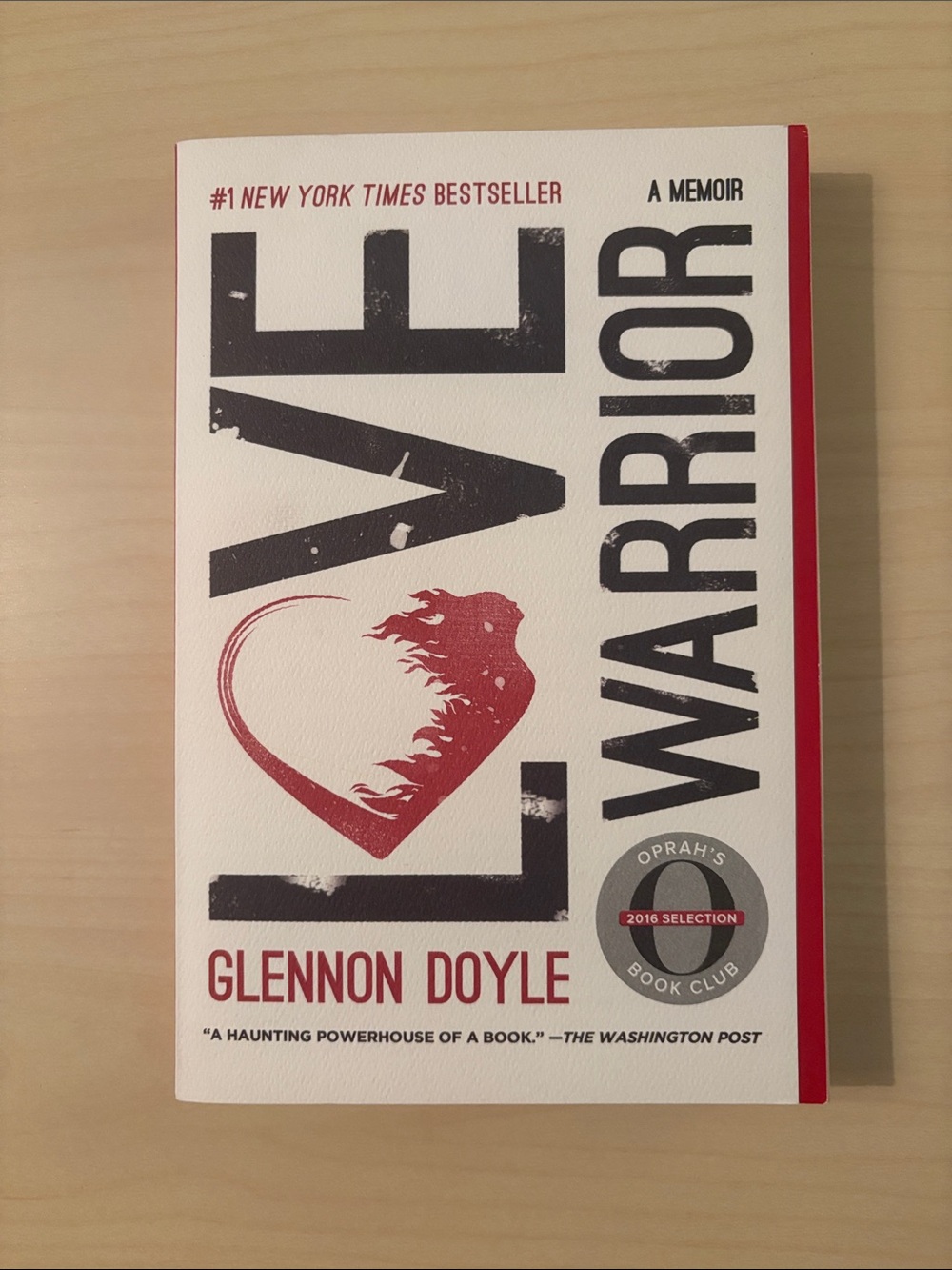 Book: Love Warrior by Glennon Doyle (Paperback)